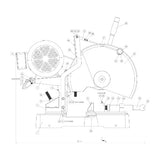 Kalamazoo Industries 14 Inch Heavy Duty High Speed Non-Ferrous Saw - HS14