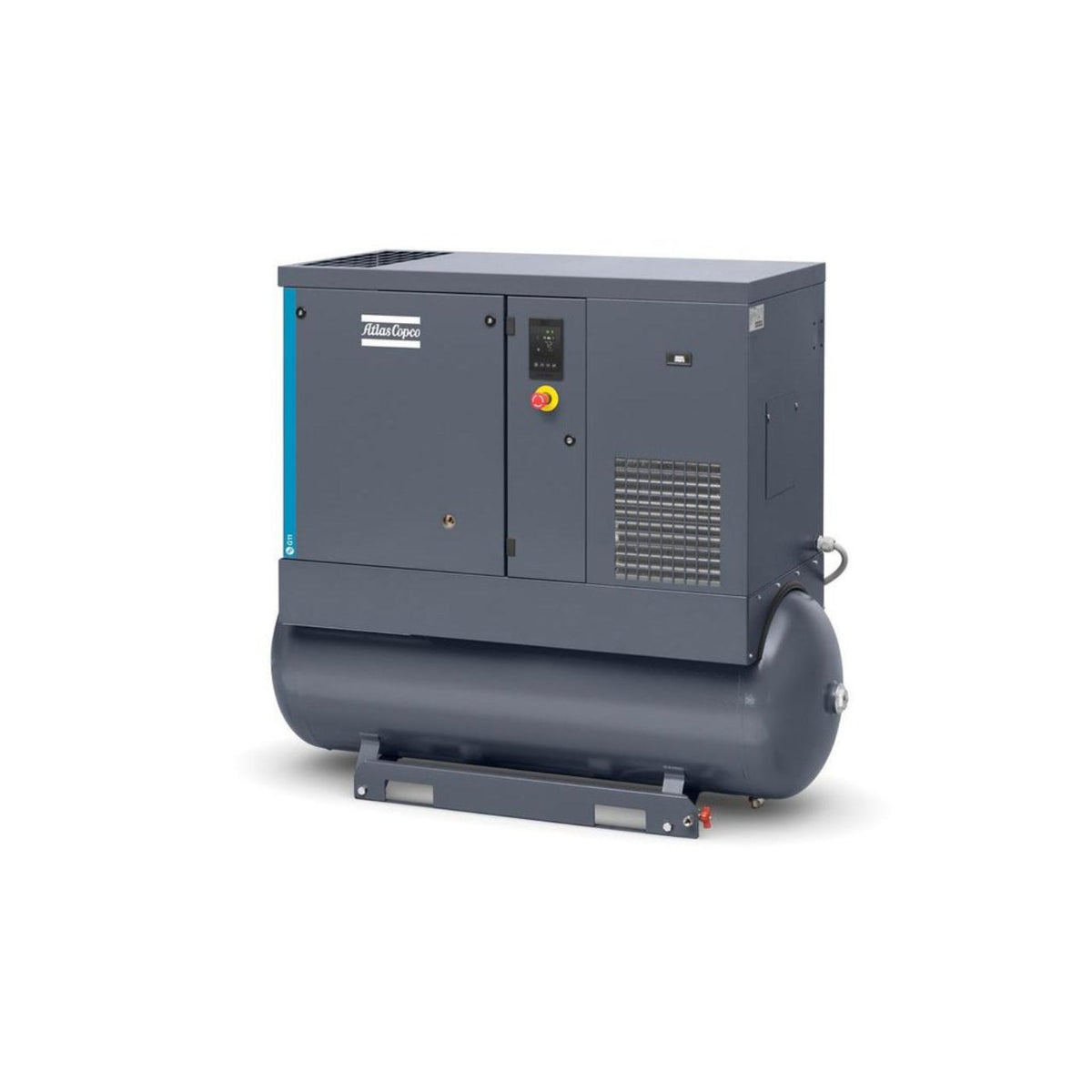 Atlas Copco 15HP, 62.8 CFM, 71 Gallon G11 Rotary Screw Air Compressor w/Aftercooler 208-230/460V - 8153294619