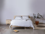 Kalon Studios Simple Bed - Ash - 801-T-A-BF