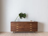 Kalon Studios Simple Dresser- Walnut - 805-W-SC-BF