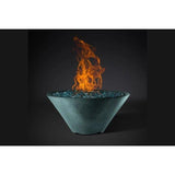 Slick Rock Concrete Ridgeline Conical Fire Bowl with Match Ignition - KRL22CMNG