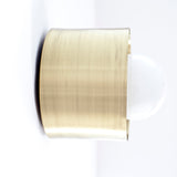 Ladies & Gentlemen Spun Sconce - SPUN-SCONCE-BRASS