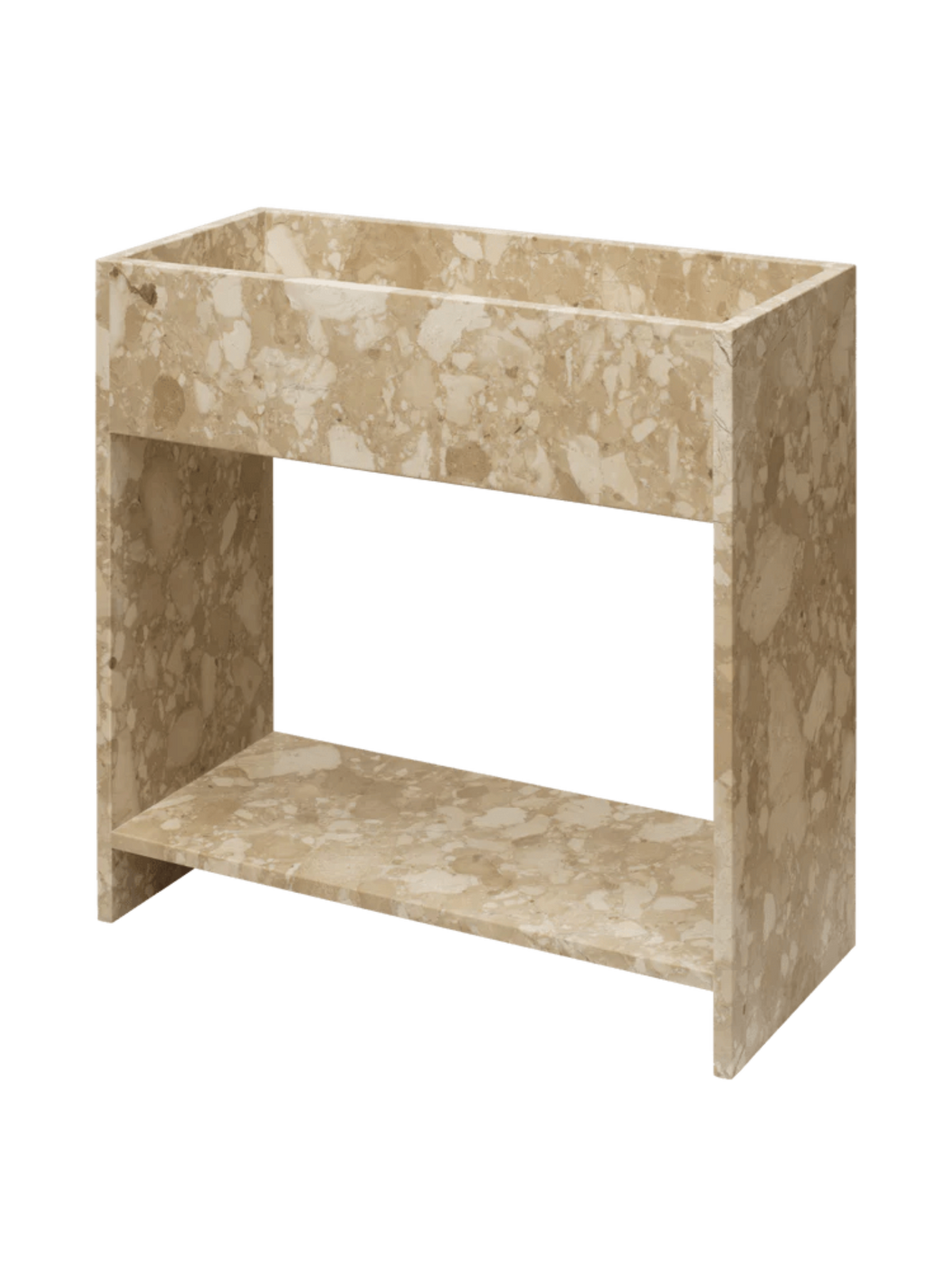 Ferm Living Stone Plant Box with Shelf