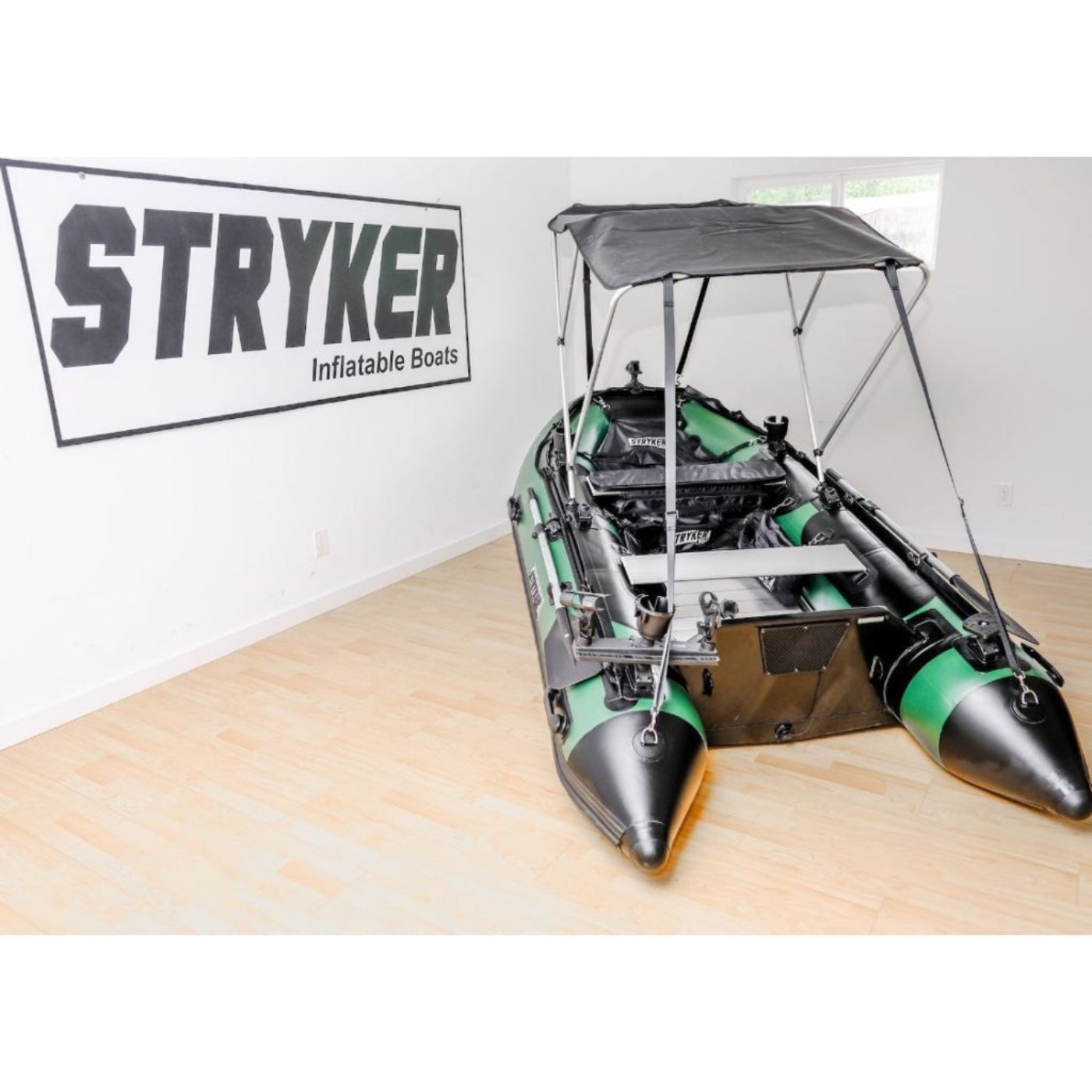 Stryker Boats 10' 5" Inflatable Boat Storm Grey - PRO 320-SG