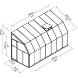 Sun Room 6' x 14' Greenhouse