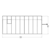 Rion Sun Room 8' x 18' - HG7618