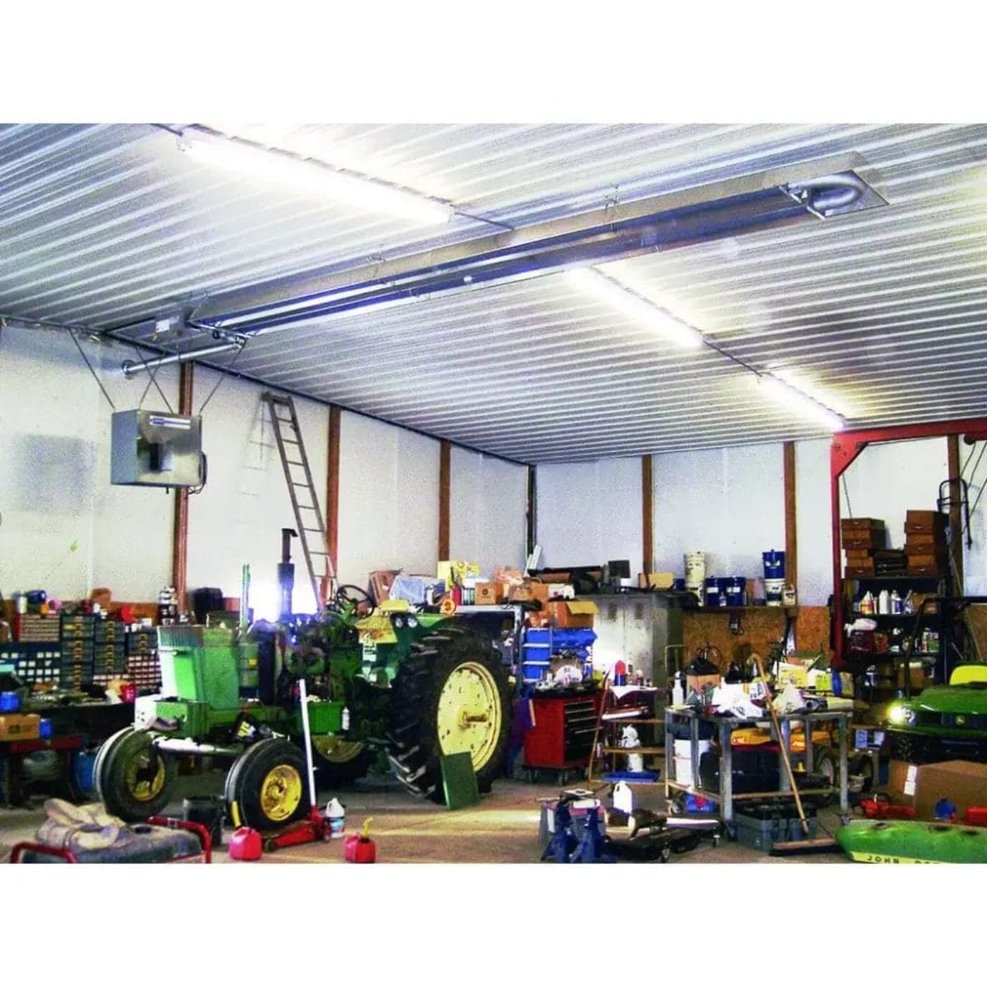 Sunstar Industrial 75k Btu/30ft U Tube Heater/ng/single Stage