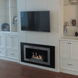 The Bio Flame Lorenzo 45-Inch Built-in/Wall Mounted Ethanol Fireplace