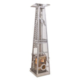 Timber Stoves Lil' Timber Elite Stainless Steel Pellet Patio Heater - WPPHLTESS1.0 - Backyard Provider