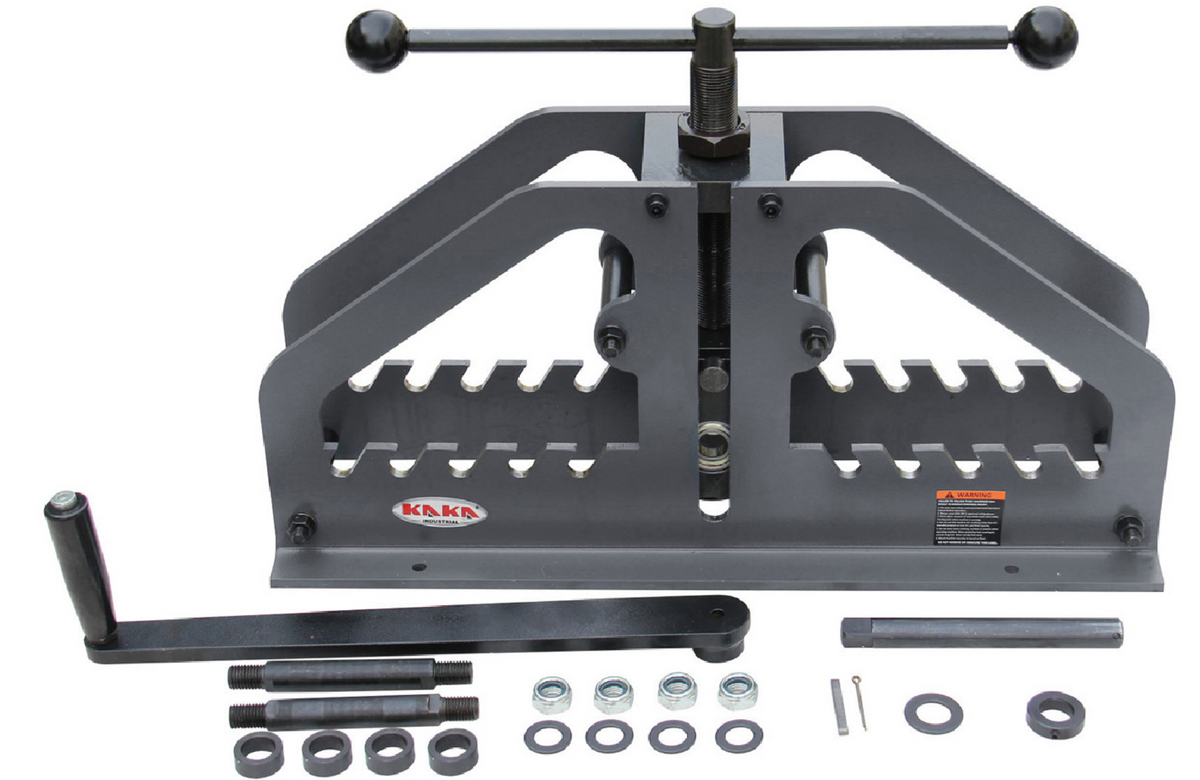 KAKA TR-60L Manual Tube Pipe Roller Bender, High Precision Tubing Pipe Bender WITHOUT Rollers - 191009L