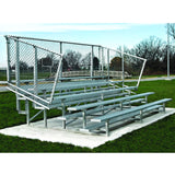 Bleacher 3 Row Preferred or Standard Aluminum Bleacher - BL321SD