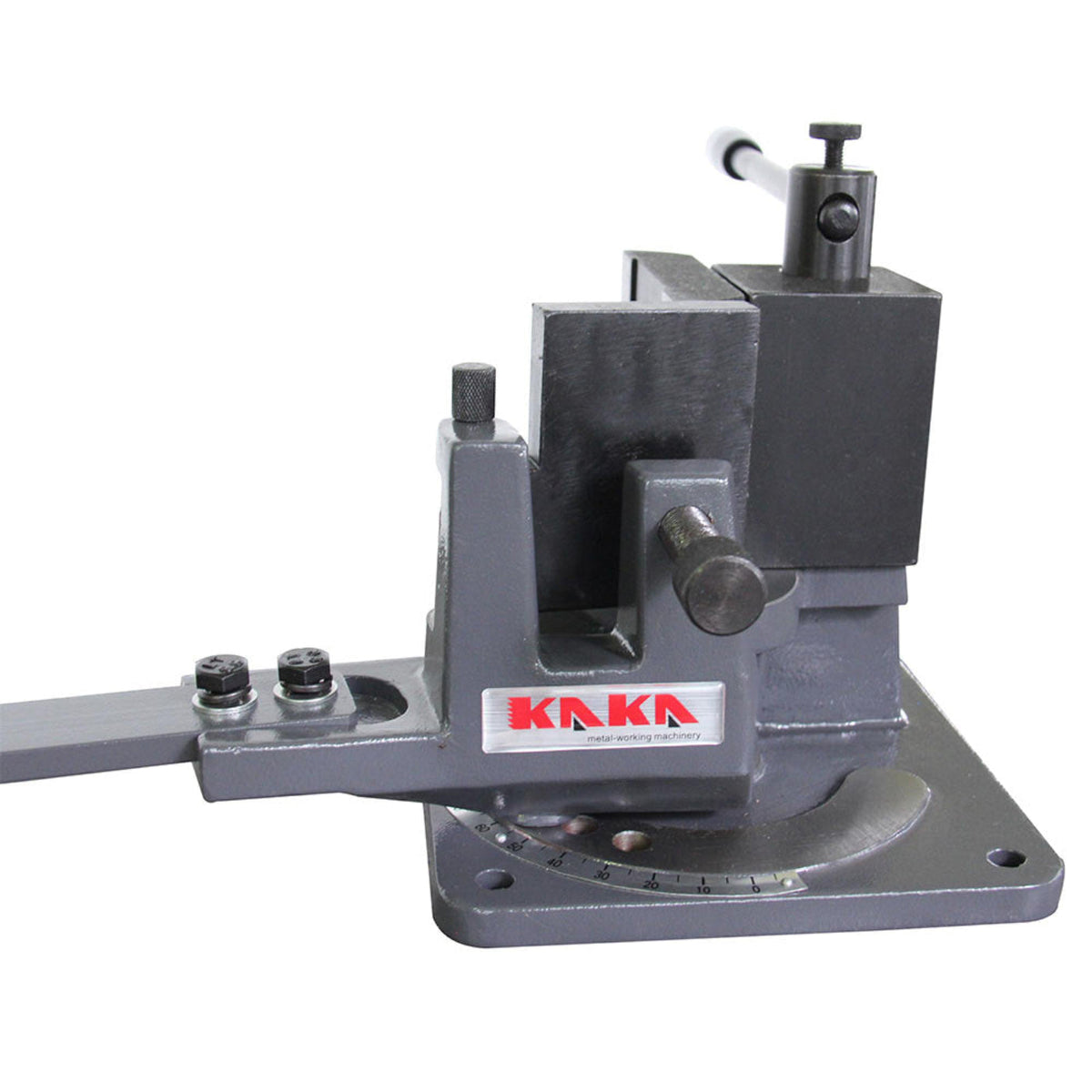 KAKA Industrial UB-100 Heavy-Duty Metal Bender, High Precision Hot and Cold Strip Steel, Flat Steel, Round Steel Metal Bender - 173202-0
