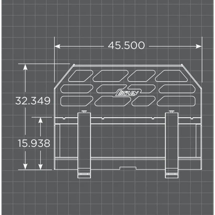 Loflin Fabrication Standard Pallet Fork Frame - 0040101045