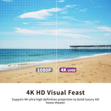 VIVIDSTORM Pearl White Cinema Plus Motorized Tension Floor Rising Projector Screen