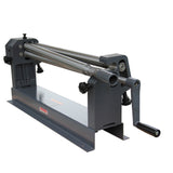 KAKA W01-2422 24" Slip Roll Machine, 22 Gauge Capacity, Sheet Metal Roller with Removable Rollers - 174002