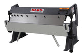 KAKA Industrial W-2420A 24" Box & Pan Brake, 20 Ga. Sheet Metal, Adjustable Fingers - 173102