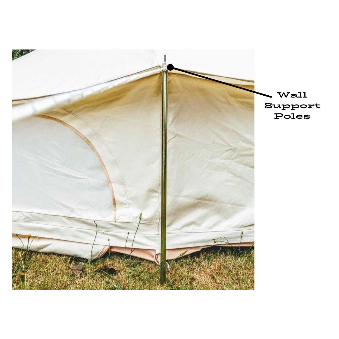 16' (5M) Zephyr™ Tent Cabin | Canvas Bell Tent - Backyard Provider