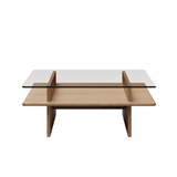 Woud Parallel Coffee Table - 35"x35" - 110765