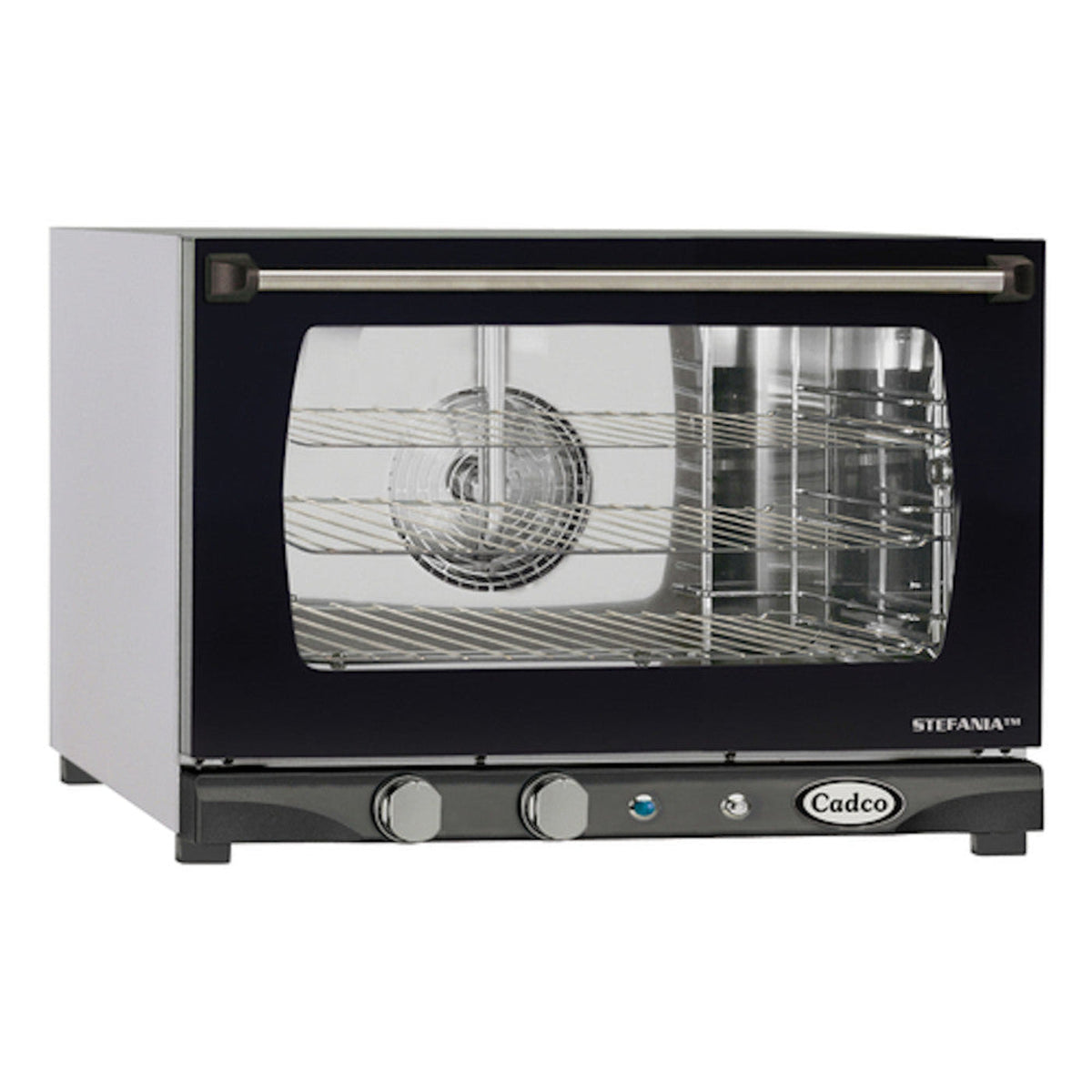 Cadco XAF-113 Electric Countertop Convection Oven with Manual Time, Temperature, and Humidity Controls - CDXAF113