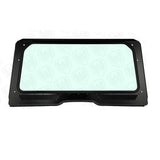 Moto Armor Yamaha Wolverine RMAX Front Glass Windshield - MA-RMAX-WS-GLS-BLK-C-Y