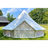 19' (6M) Zephyr™ Tent Cabin | Canvas Bell Tent - Backyard Provider