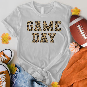 Game Day Leopard Print Tee