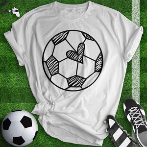 Gameday Heart Soccer Tee