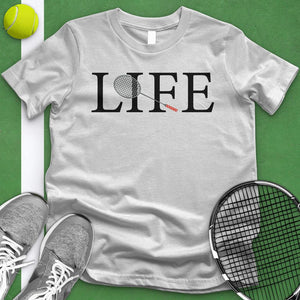 Tennis Life Racket Tee