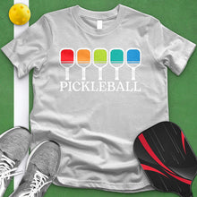 Load image into Gallery viewer, Pickleball Rainbow Tee
