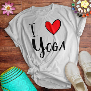 I Love Yoga Tee