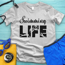 Load image into Gallery viewer, Swimming Life Tee
