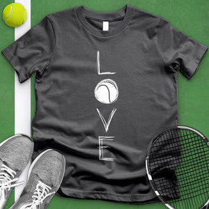 Love Tennis Vertical Tee