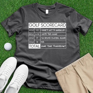 Scorecard Tee