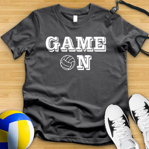 Game On Volleyball Tee