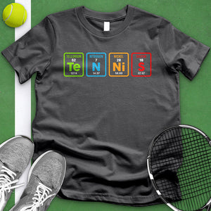 Tennis Periodic Table Tee