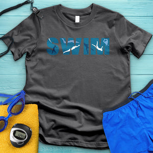 Swim Swimmers Design Tee