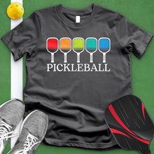 Load image into Gallery viewer, Pickleball Rainbow Tee
