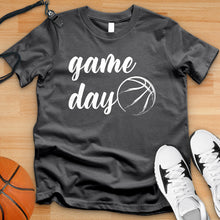 Load image into Gallery viewer, Game Day Basketball Horizontal Tee
