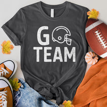 Load image into Gallery viewer, Go Team Football Helmet Tee
