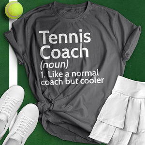 Tennis Coach Definition Tee