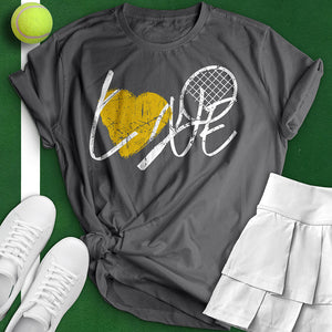 LOVE Tennis Racket Tee