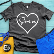 Load image into Gallery viewer, Swim Heart Tee
