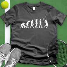 Load image into Gallery viewer, Evolution Of A Tennis Player Tee
