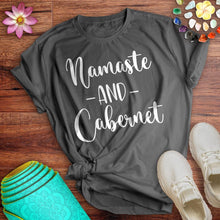 Load image into Gallery viewer, Namaste And Cabernet Tee
