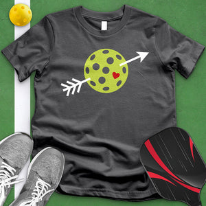 Pickleball Heart Arrow Tee