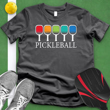 Load image into Gallery viewer, Pickleball Rainbow Tee
