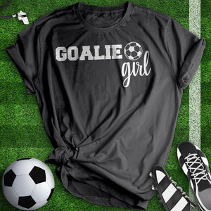 Goalie Girl Woman Tee