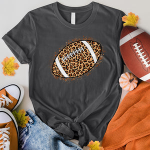 Leopard Football Tee