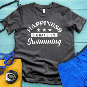 Happiness Is A Day Spent Swimming Tee