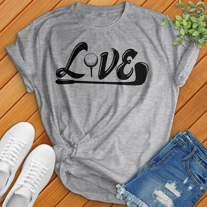 Love Golf Club Tee